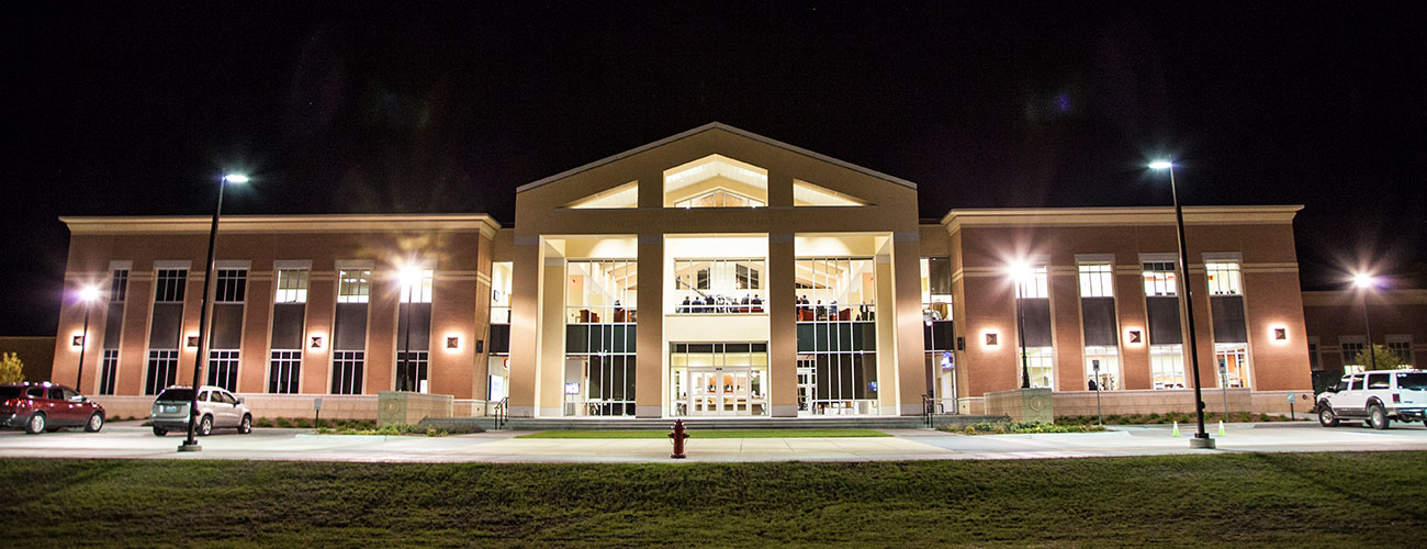 The new Edward A. Whitney Academic Center